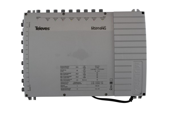 Televes Multischalter mit Netzteil MS916NG