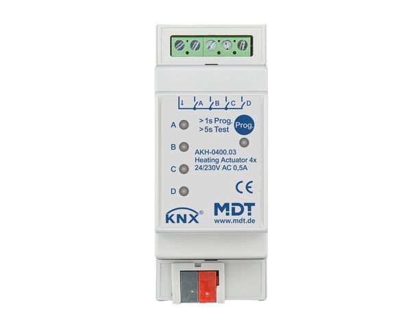 MDT Heizungsaktor 4-fach AKH-0400.03 24-230 V AC