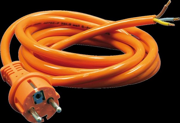 EGB Anschlussleitung PUR H07BQ-F 3x1,5mm orange 3m