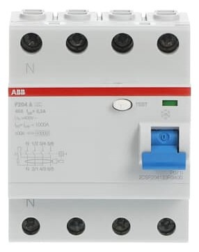 ABB F204A-40/0,3L FI-Schutzschalter 40A 300mA 4 Polig
