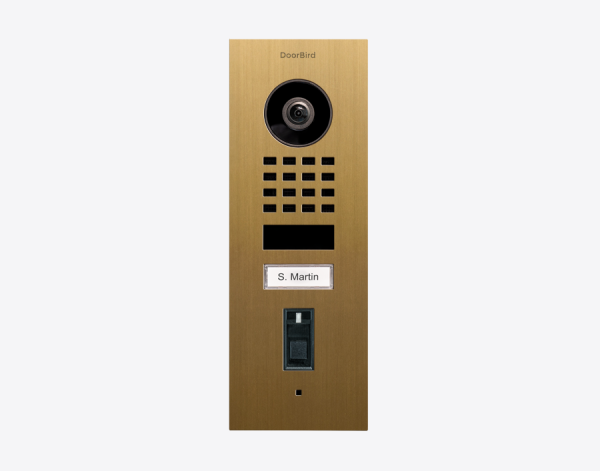 Doorbird Türstation D1101FV-F Gold-Optik