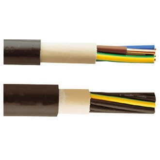 1,16€/m25m NYY-J 3x2,5mm² Erdkabel Starkstromkabel Elektrokabel 