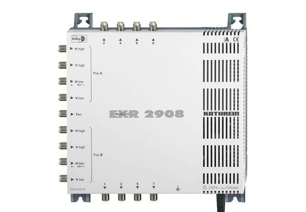 KATHREIN EXR 2908 Multischalter 9 auf 8 Kaskadenmultischalter