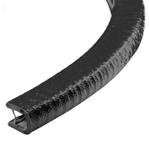 Kantenschutzprofil Stahlfederkern 1 bis 4 mm Blechdicke schwarz